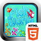 Fish World Jigsaw HTML5 Puzzle Game