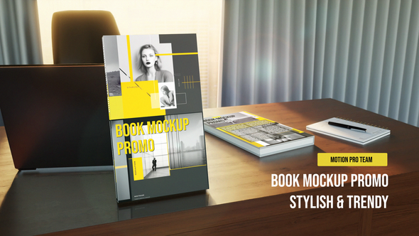 Book Mockup Promo Product Promo template preview