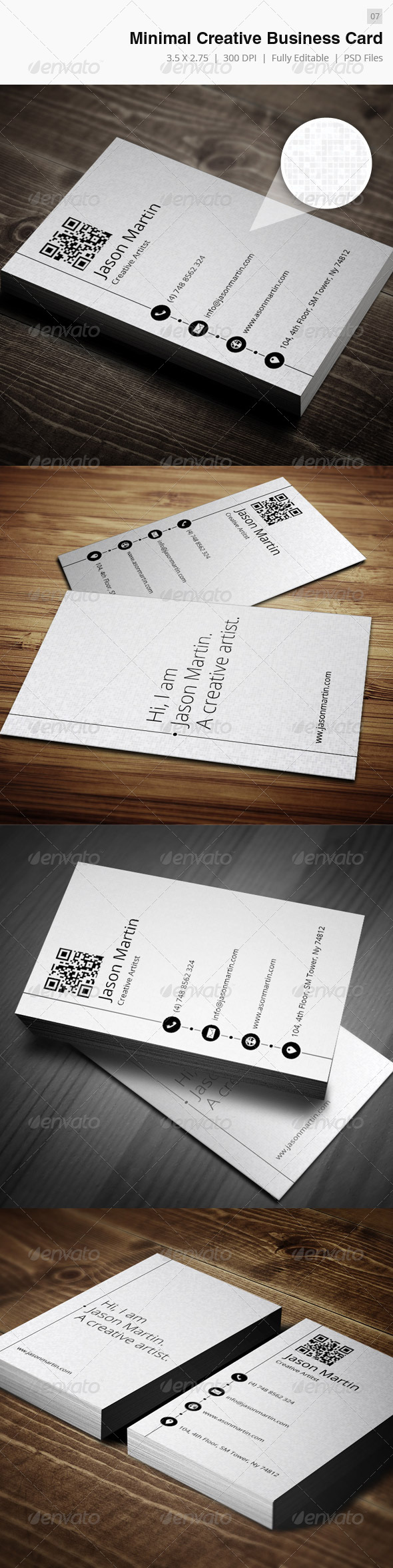 Creative Minimal Business Card - Creative Business Cards