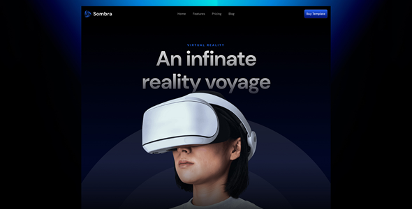 Sombra – VR and SaaS Framer Template