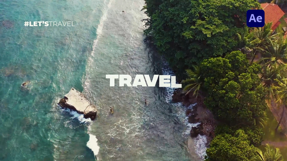 Travel Opener Intro Openers template preview