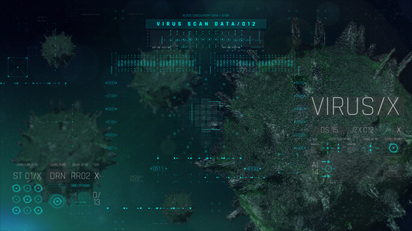HUD Medical Virus1 Elements template preview