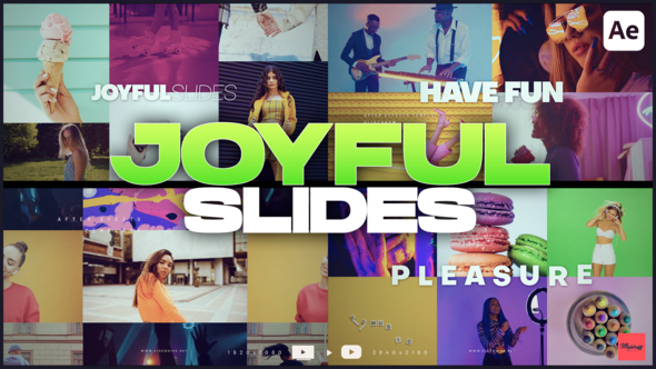 Joyful Slides Openers template preview