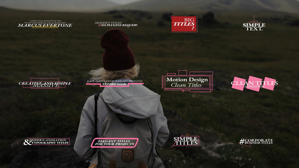 Text Animation | After Effects Titles template preview