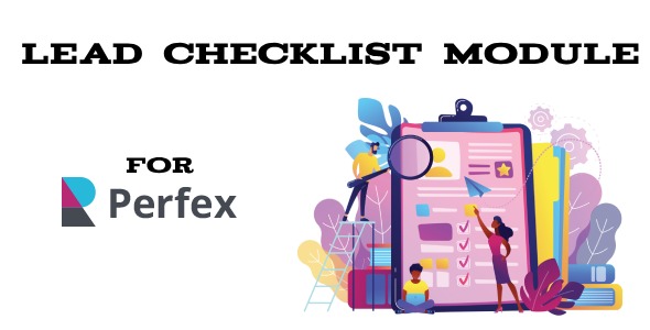 Lead Checklist Module For Perfex CRM