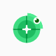 Chameleon Logo Template
