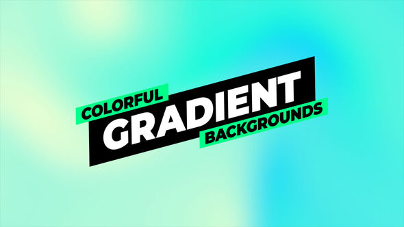Gradient Backgrounds Elements template preview