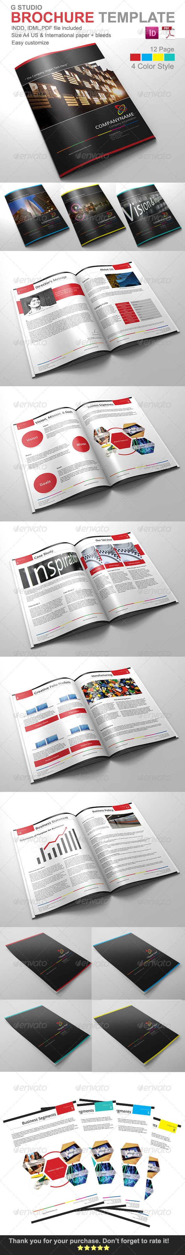 Gstudio Brochure Template - Corporate Brochures