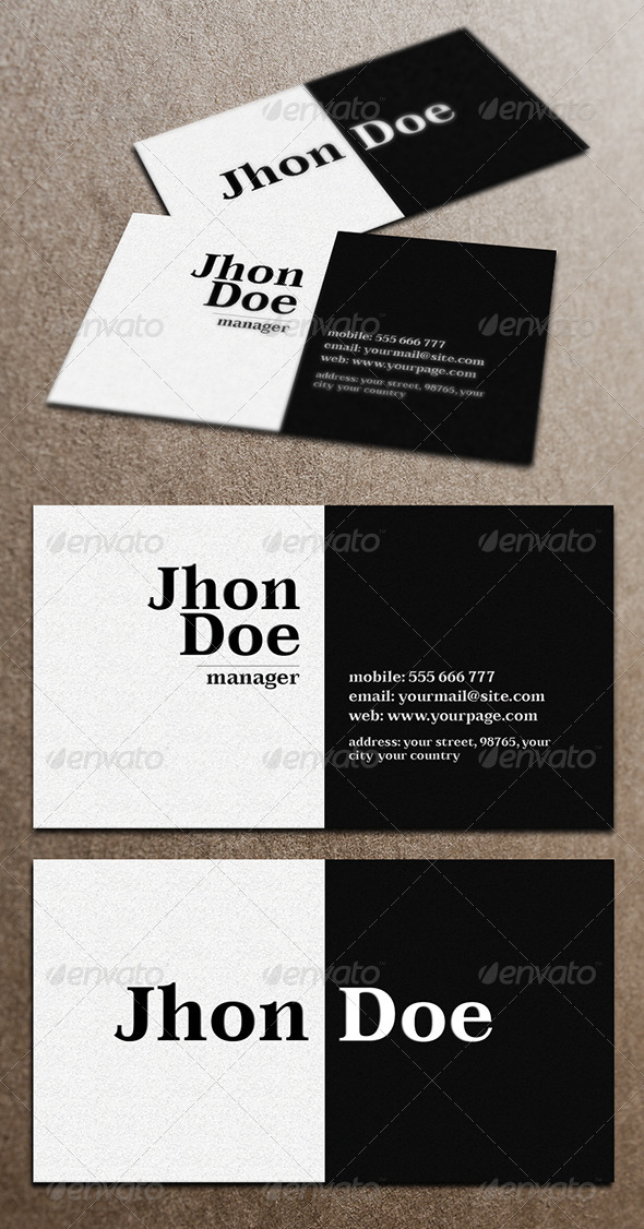 Business Card - Business Cards Print Templates