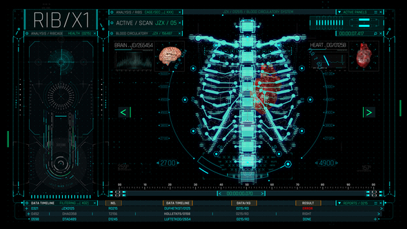 HUD Medical Ribs Elements template preview