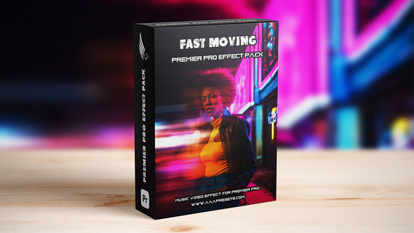 Fast Moving Transitions for Premiere Pro alt