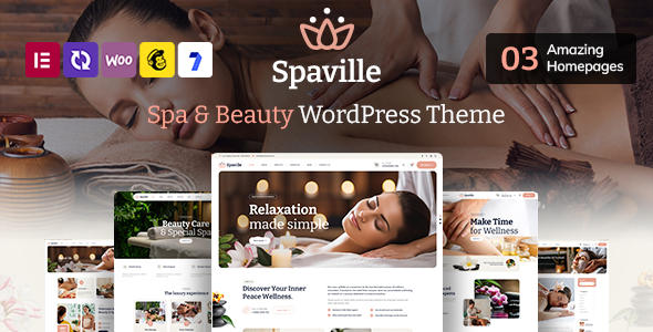 Spaville – Spa and Beauty WordPress Theme