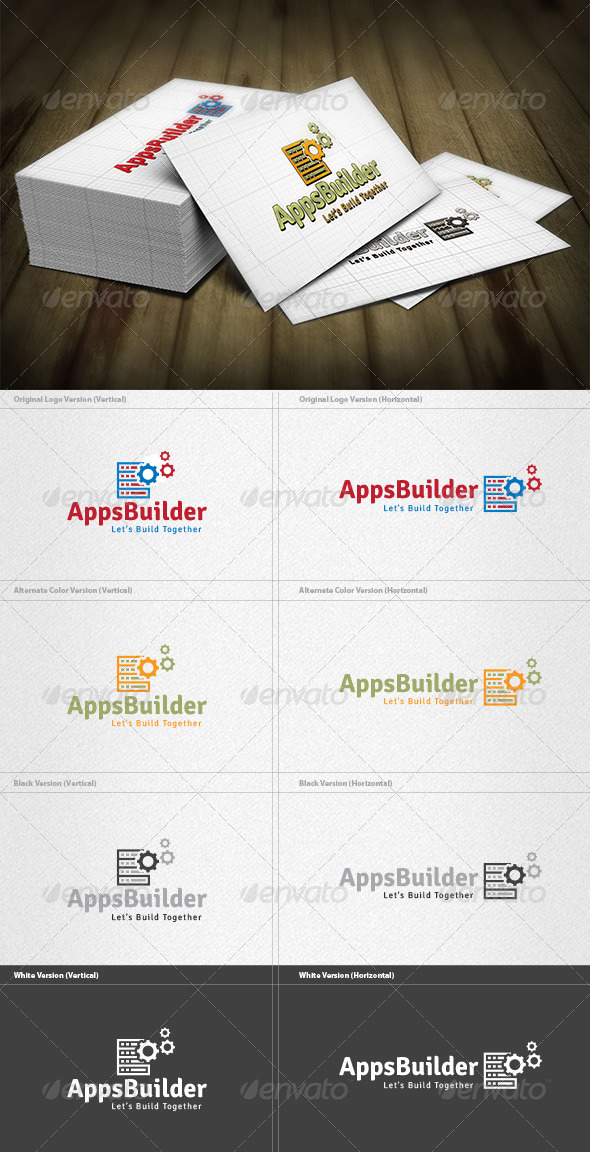 App Builder Logo - Vector Abstract