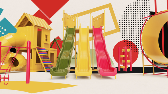 Kids Playground Openers template preview