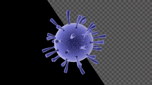 Coronavirus Microscope View Covid-19 V12 alt