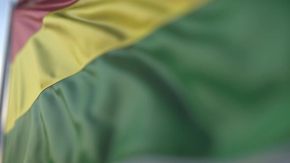 Waving Flag of Bolivia alt