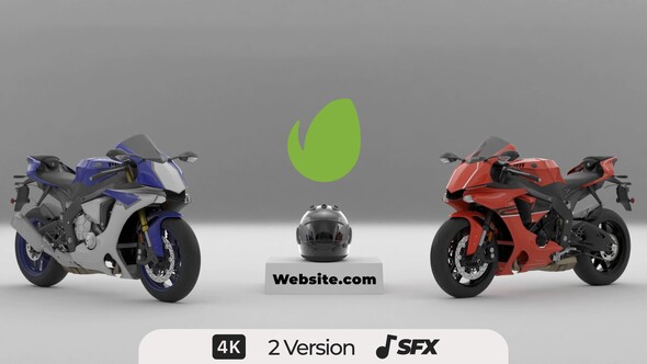 Motorbike Intro Logo Stings template preview