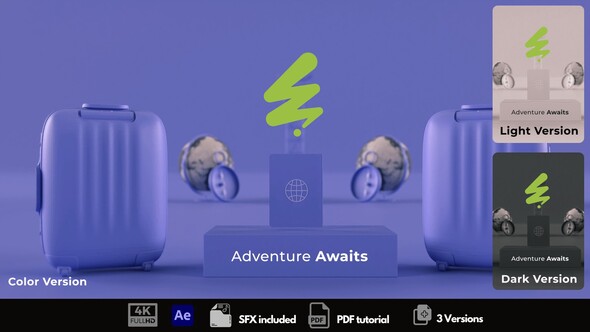 Adventure Awaits Opener Openers template preview