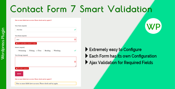 Contact Form 7 Smart Validation