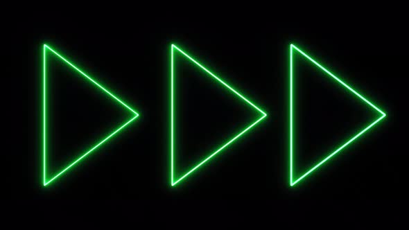 Neon Green Arrows Background alt