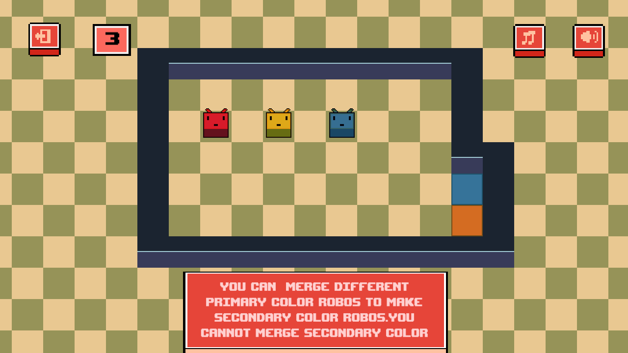 Color Robos | Logic Puzzle Game | Html5 Game | Unity by shironobe06