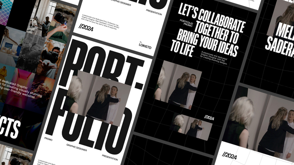 Portfolio Promo Stories Pack Product Promo template preview