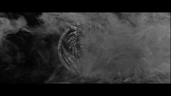 Smoke Logo Reveal Logo Stings template preview