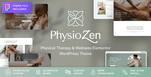 PhysioZen - Chiropractor & Physiotherapy WellnessTheme