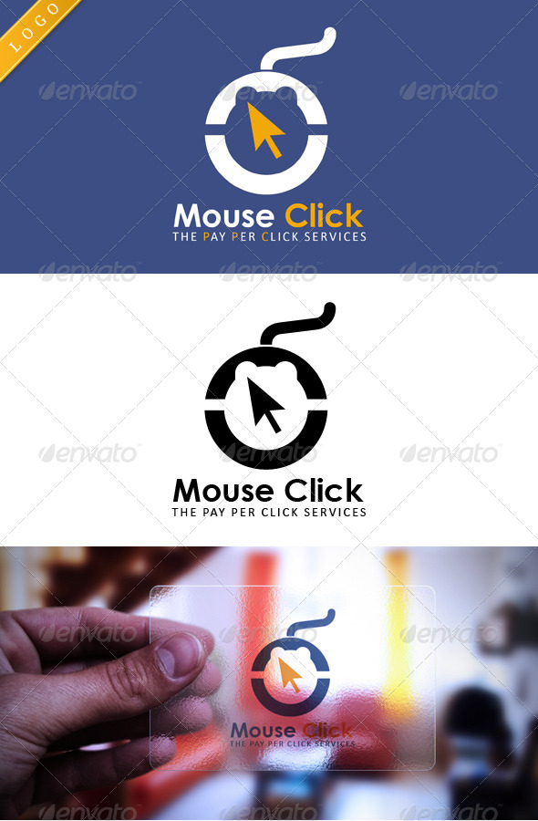 Mouse Click - Symbols Logo Templates