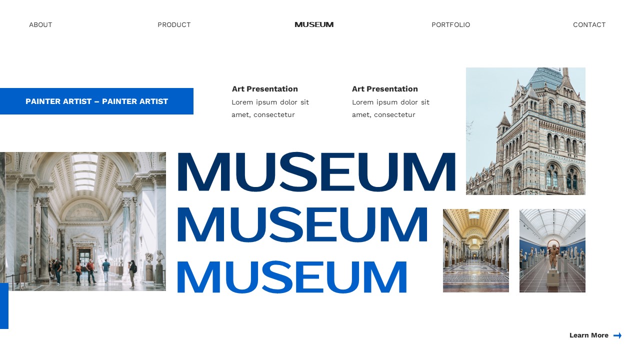 Museum - Art Powerpoint Templates, Presentation Templates | GraphicRiver