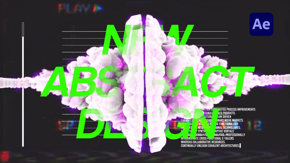 Smoke & Glitch Logo Unveil Logo Stings template preview