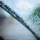 Rain with Windshield Wiper Sound
