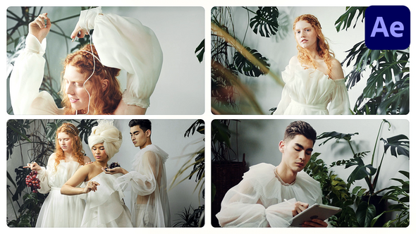 Multiscreen | Split screen broadcast-packages template preview