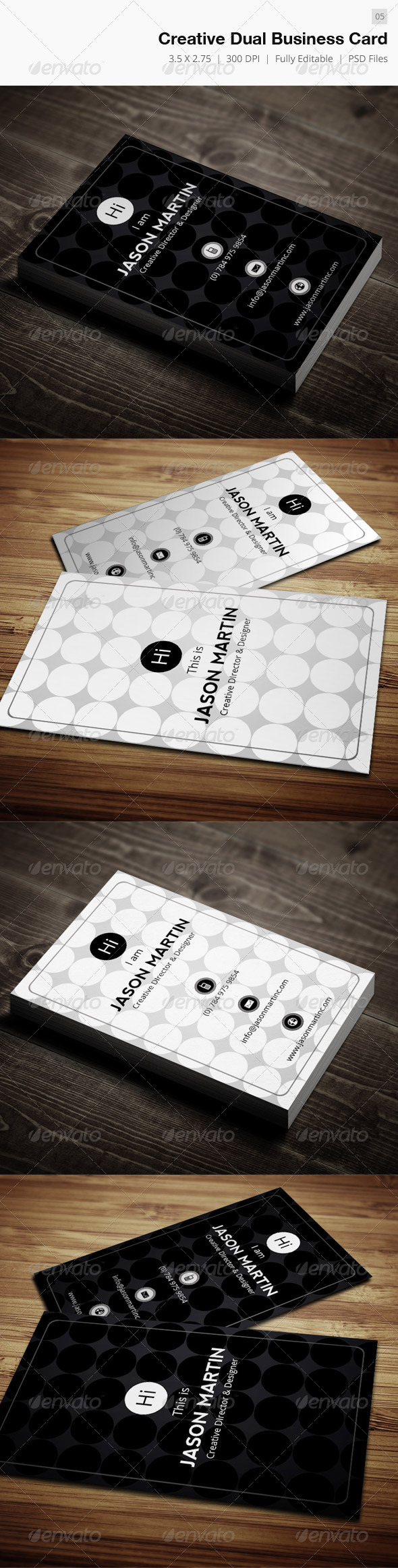Creative Dual Business Card - 05 - Creative Business Cards