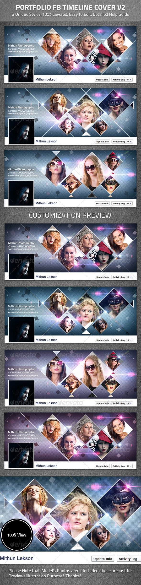 Portfolio FB Timeline Cover V2 - Facebook Timeline Covers Social Media