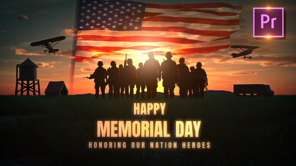 Memorial Day Opener PRO Premiere Pro template preview