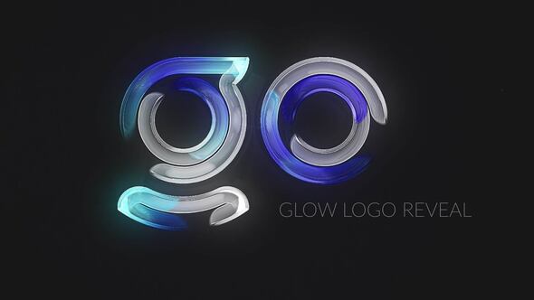 Glow Logo Reveal Logo Stings template preview