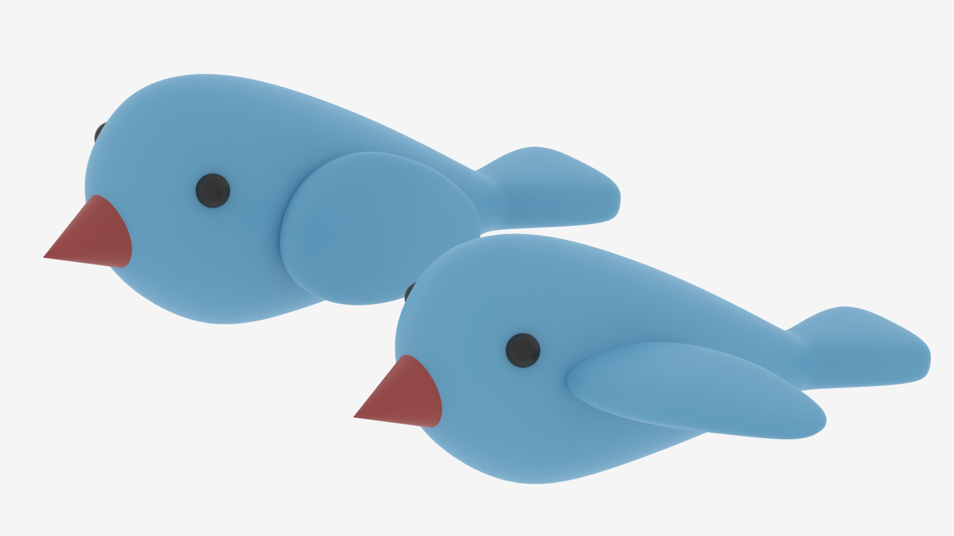 Cartoon Cute Bird 3D model by PhilipStorm | 3DOcean, image size:1920x1080
