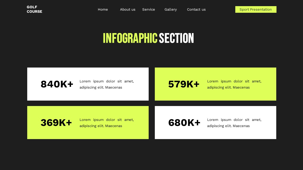 Golf Course - Golf Google Slide Templates, Presentation Templates ...