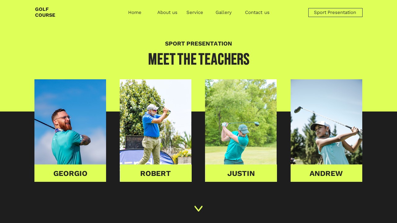 Golf Course - Golf Google Slide Templates, Presentation Templates ...