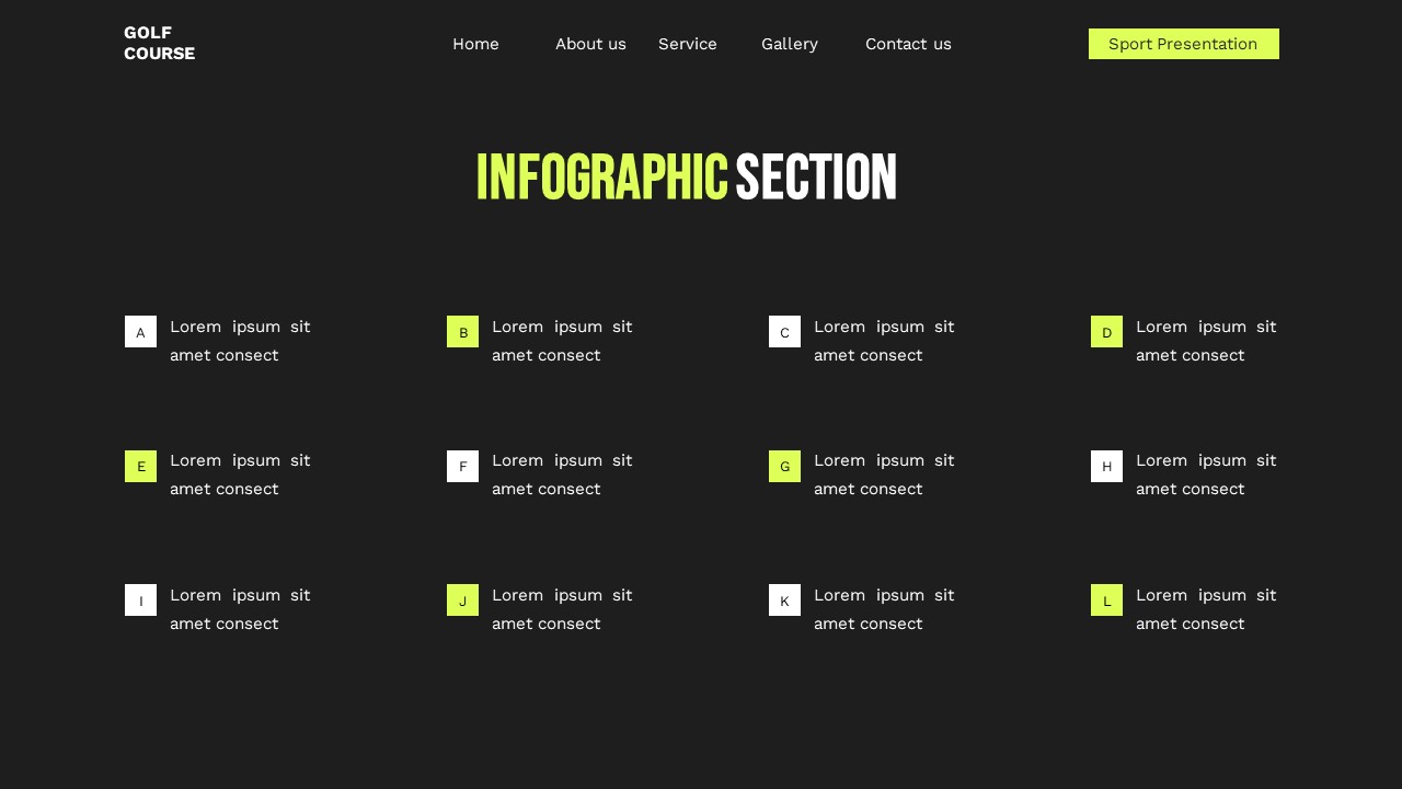 Golf Course - Golf Google Slide Templates, Presentation Templates ...