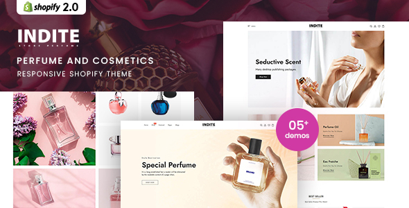 Indite – Perfume & Cosmetics Shopify 2.0 Theme