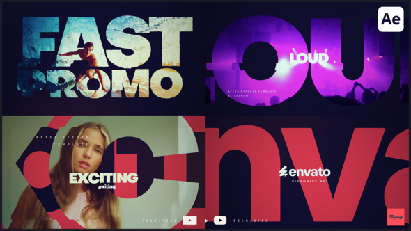 Fast Promo broadcast-packages template preview