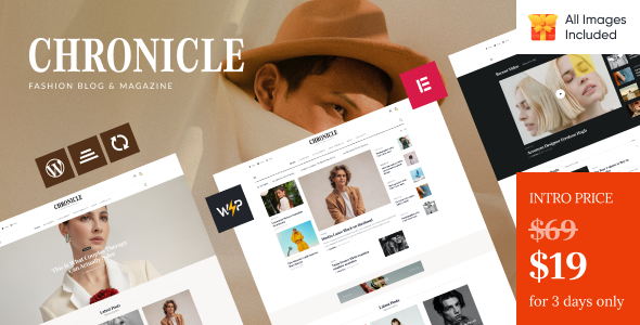 Chronicle – Magazine & Blog WordPress Theme