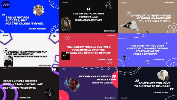 Typography Quotes / AE