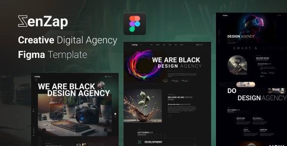 ZenZap-Creative Degital Agency Figma Template