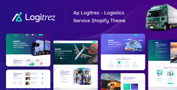 Ap Logitrez – Logistics Service Shopify Theme