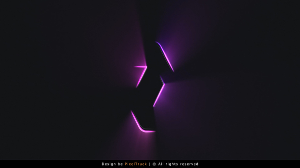 Light Logo Reveal | D Logo Stings template preview