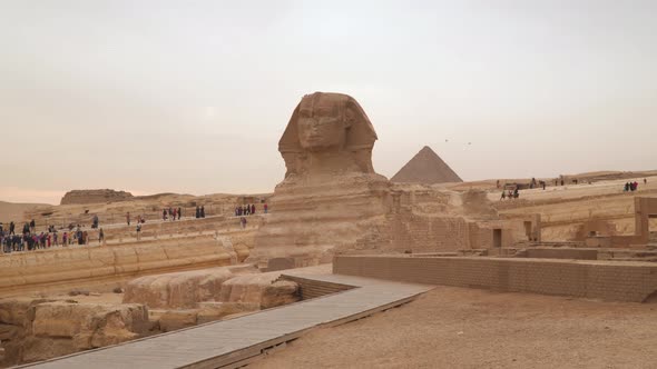 The Great Sphinx of Giza, commonly referred to as the Sphinx of Giza or just the Sphinx