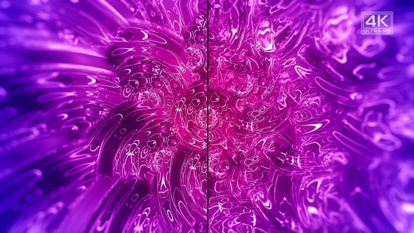 Magenta Magic Abstract Circles alt